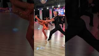 Nikita Moisejenko Nikolina Melin GPP Kraków 2021 Rumba [upl. by Eniamret]