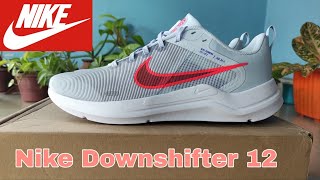 NIKE DOWNSHIFTER 12  Running Shoes Unboxing amp First Impressions  On Feet [upl. by Eivod33]