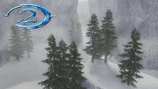 Halo 2  Frozen Canyon Mission WIP [upl. by Asteria]