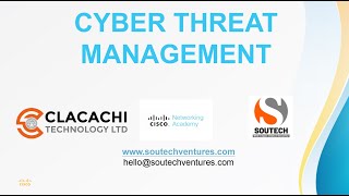 Cybersecurity Threat Management Incidence Response Part 00 [upl. by Sucramel]