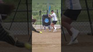 CRAZY Looking CURVEBALL Throw 😮 trentseverino [upl. by Scharf]