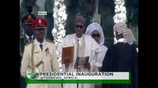 Inauguration Ceremony Swearing in of President Muhammadu Buhari [upl. by Faust]