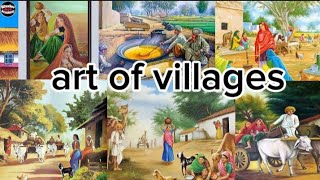 beauty of villages through art [upl. by Ardua]