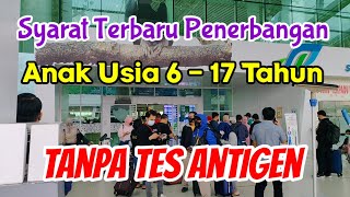 Syarat Terbaru Penerbangan untuk Anak Usia 6  17 Tahun [upl. by Eyssej284]