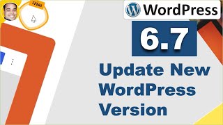 How to update wordpress new version 67 Hindi [upl. by Antons431]