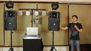 Mobile DJ Setup Tour Pt1  My Small Setup [upl. by Harding43]