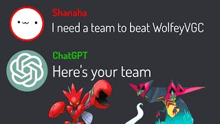 I had an AI make a competitive Pokémon team [upl. by Llennod717]