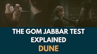 Gom Jabbar Test Explained  Dune [upl. by Orbadiah319]