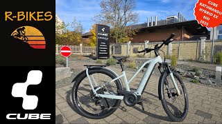 EBikes 2025 Cube Kathmandu Hybrid EX ABS 800 haze n black WALKAROUND REVIEW [upl. by Myles830]