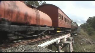 Southern Downs Steam Railway  Warwick to Stanthorpe [upl. by Kyre786]