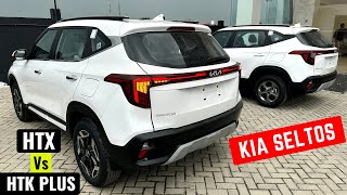 Kia Seltos HTK Plus IVT 2024 Model Review ✅ New Seltos HTK Plus 2024 Petrol Automatic [upl. by Ahsenrat]