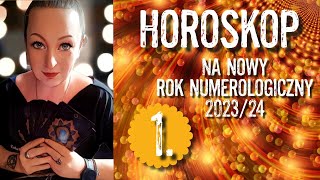 JEDYNKA  Horoskop na NOWY ROK NUMEROLOGICZNY 202324 [upl. by Meda]