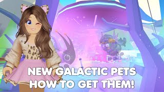 CHECK OUT THESE NEW GALACTIC PETS and HOW to get them In Adopt me [upl. by Eiramoj969]