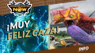 ¡Caza a Zinogre y PukeiPukei Coralino en el NUEVO EVENTO Muy Feliz Caza ⚔️ Monster Hunter Now [upl. by Hsivat]