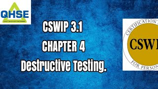 CSWIP 31 Course Preparation Chapter 4 Destructive Testing [upl. by Lilybel]