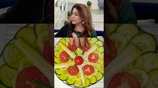 😮Farah Nadeem ne btayi salad 🥗 decorations how to make salad shorts youtubeshorts viralvideo [upl. by Sumer]