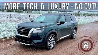 The 2022 Nissan Pathfinder Platinum is a More Capable amp Much Improved Family Hauler [upl. by Esertal]