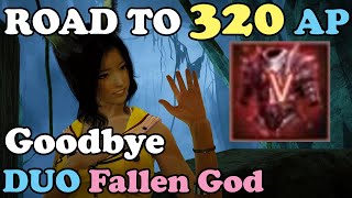 BDO Road To 320 AP Part 4 Goodbye DUO Fallen Gods Armor Goodbye 120 Billion Silver worth of Gear [upl. by Alistair693]