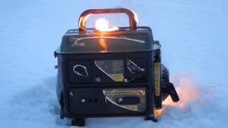 Generator review 1000 watt Sportsman by Buffalo Tools 3 [upl. by Cora501]