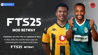 DOWNLOAD FTS 2025 MOD BETWAY PREMIERSHIP NEW UPDATE TRANSFER 202425PES2025BETWAY [upl. by Sehguh]