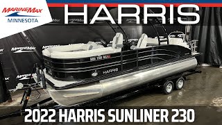 2022 Harris Sunliner 230 Sport  MarineMax Rogers [upl. by Girard]