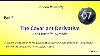 The Covariant Derivative and Christoffel Terms [upl. by Akenit]