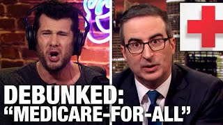 REBUTTAL John Olivers Healthcare Lies  Louder with Crowder [upl. by Aerdnad]