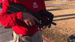 FN P90 Demonstration and firing [upl. by Ellehcar951]