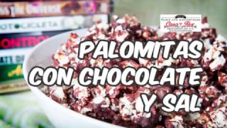 Receta de quotPalomitas con chocolate y salquot [upl. by Esyak]