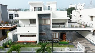 LUXURY 4 BHK VILLA FOR SALE GATED COMMUNITY DIRECT OWNER HYDERABAD ELIP PROPERTY4bhk villa drone [upl. by Kay]