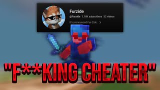 I got HACKUSATED by a FAMOUS ZEQA YOUTUBER Furzide [upl. by Reinert]