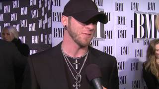 Brantley Gilbert Interview  The 2012 BMI Country Awards [upl. by Rosinski383]