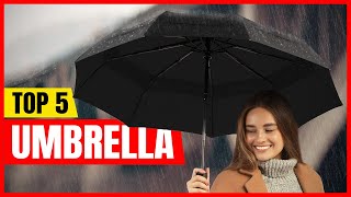 Best Umbrella 2024  Top 5 Windproof Umbrellas Review [upl. by Eissehc413]