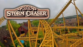 Storm Chaser On Ride POV 4K  Paultons Park [upl. by Eiblehs]