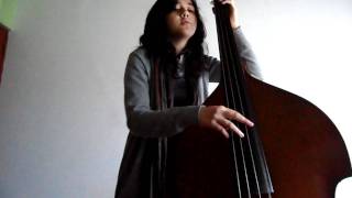 Seven Nation Army White Stripes Upright bass cover by Rada V [upl. by Sigismund]