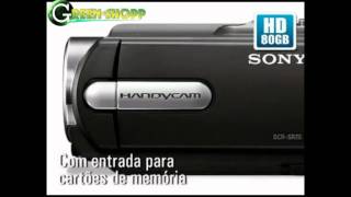 Filmadora Sony HDD DCRSR20 HD 80GB Zoom 50x [upl. by Mareld]