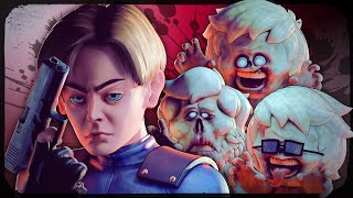 Scaring All The Avengers in RESIDENT EVIL 2 [upl. by Saudra144]