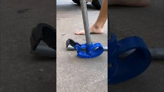 Manual metal tube bending tool share good tools togetherviralshorts youtubeshorts [upl. by Eitsirk]