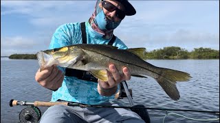 91424 fly fishing mosquito lagoon [upl. by Anairuy]