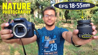 Canon Eos 1500D 1855mm Lens Outdoor Photography [upl. by Urbano]