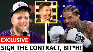 Jake Paul Takes the GLOVES OFF Against Gervonta Davis in EPIC Clash [upl. by Gratia]