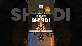 Shirdi Yatra  Chennai to Shirdi  3 Days Round Train Trip  100 Confirm Ticket shriditour [upl. by Meli]