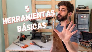 5 Herramientas básicas para hacer cuchillos [upl. by Ecnerat156]