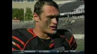 Princeton 19 vs Brown 0  Mike Catapano Princeton Football NBC Sports Oct 2012 [upl. by Kain]