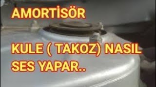 AMORTİSÖR KULETAKOZ NASIL SES YAPAR araba videosuotokontrol [upl. by Dor]