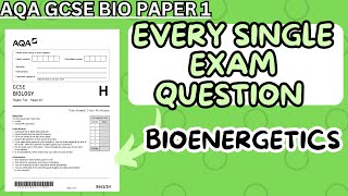 GCSE BIOLOGY Every Single Exam Question Bioenergetics [upl. by Aryl]