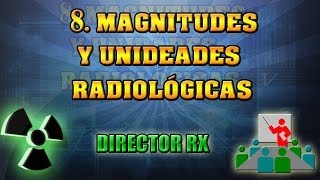 8 Magnitudes y unidades radiológicas  Pedro Ruiz Manzano [upl. by Aundrea]