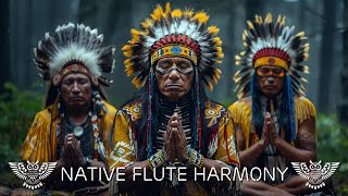 Rain Forest  Tribal Sacred Flute  Native American Flute Music for Healing Deep Sleep [upl. by Amory]