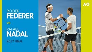 Roger Federer vs Rafael Nadal  Australian Open 2017 Final  AO Classics [upl. by Kacerek]