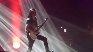 HIM  Ville forgot lyrics of GONE WITH THE SIN 04122017 Leipzig Germany Farewell Tour [upl. by Yornek]